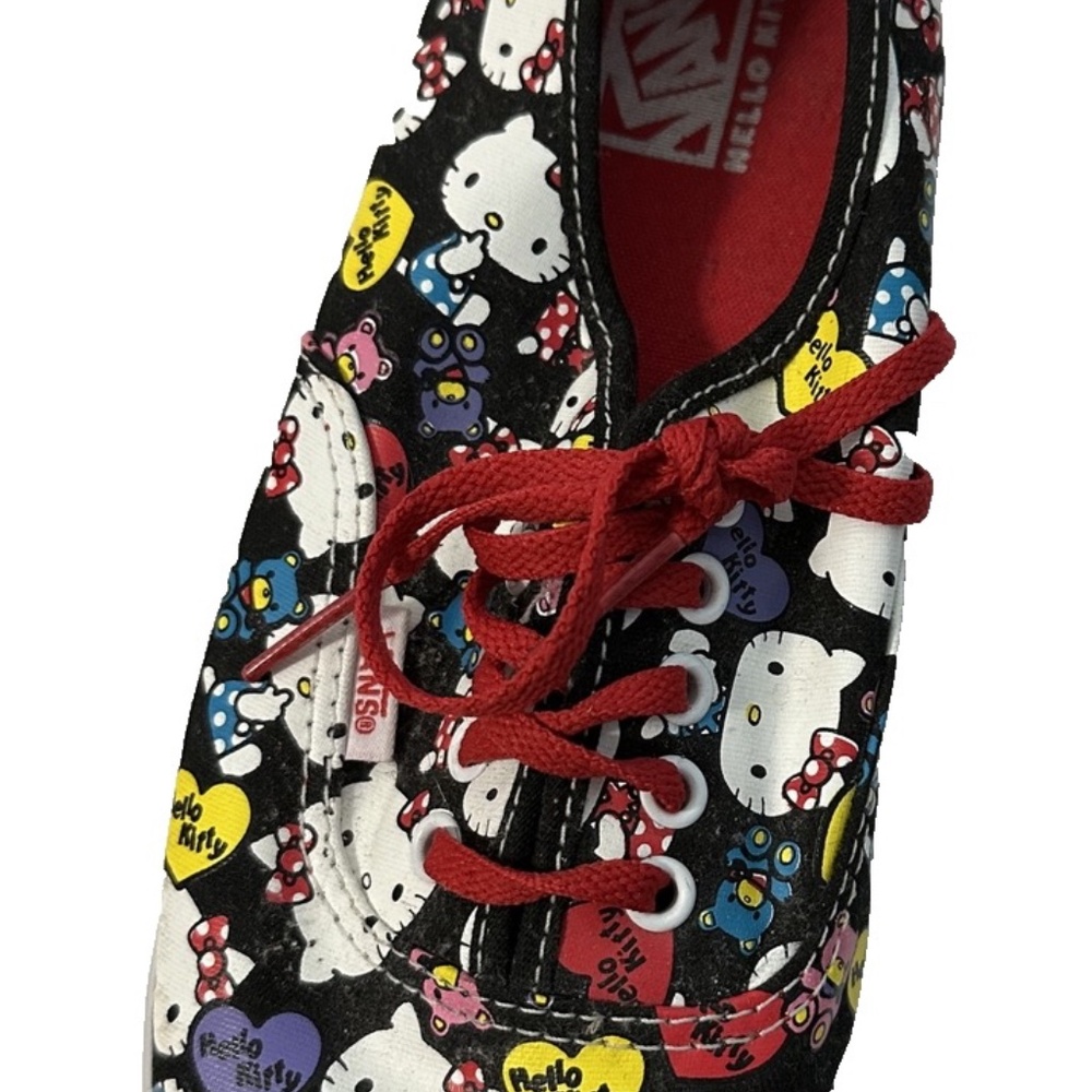 Vans x Hello Kitty Sneakers – Men Size 8/Women 9.5 –Worn Once- Good Condition - Picture 5 of 6